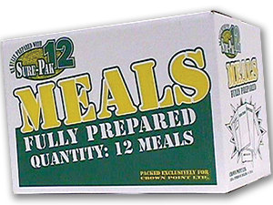 Sure Pak MRE (Meal-Ready-to-Eat) Case - 12-Pack